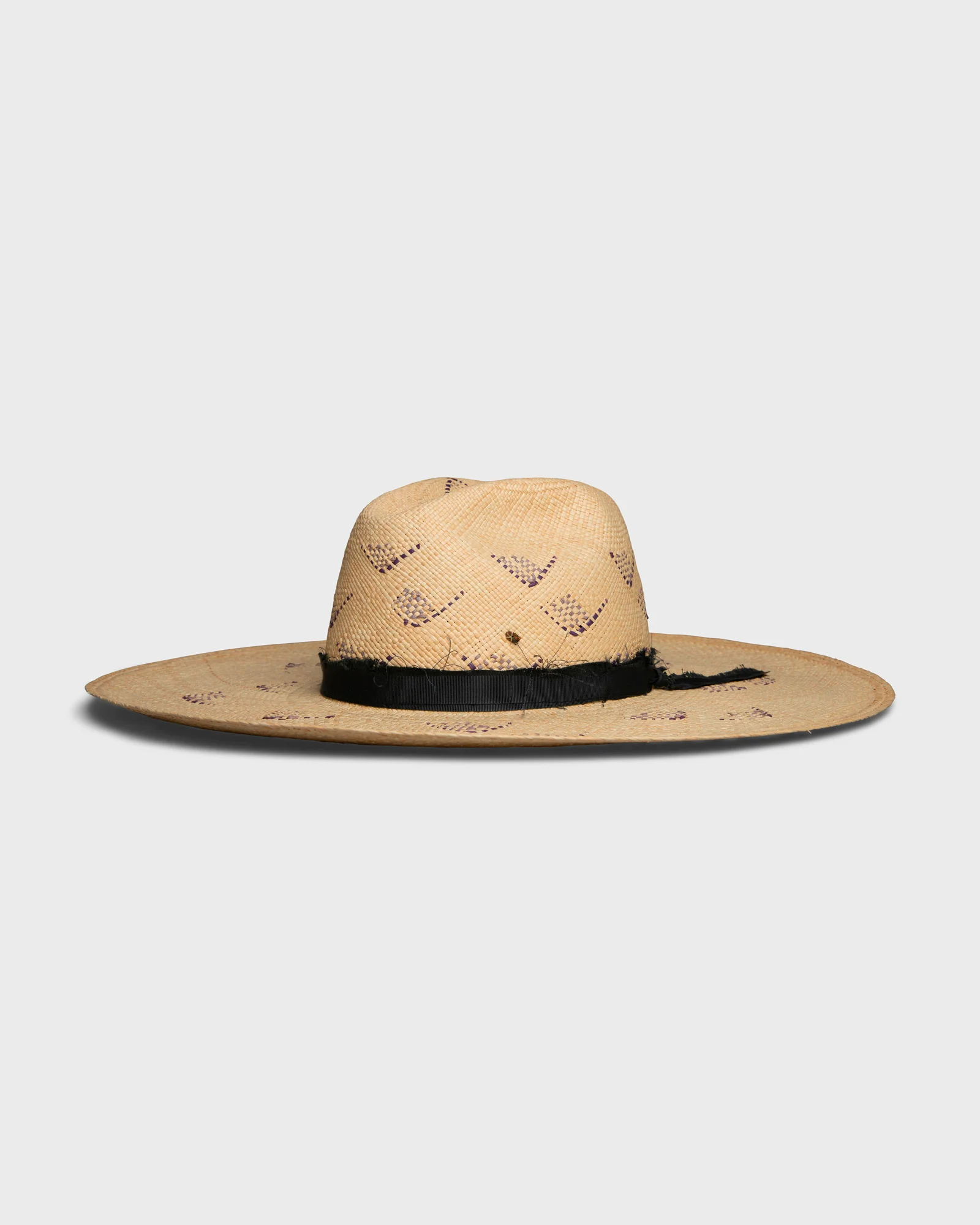 Masculine Panama Natural Blue Weave - Image 3