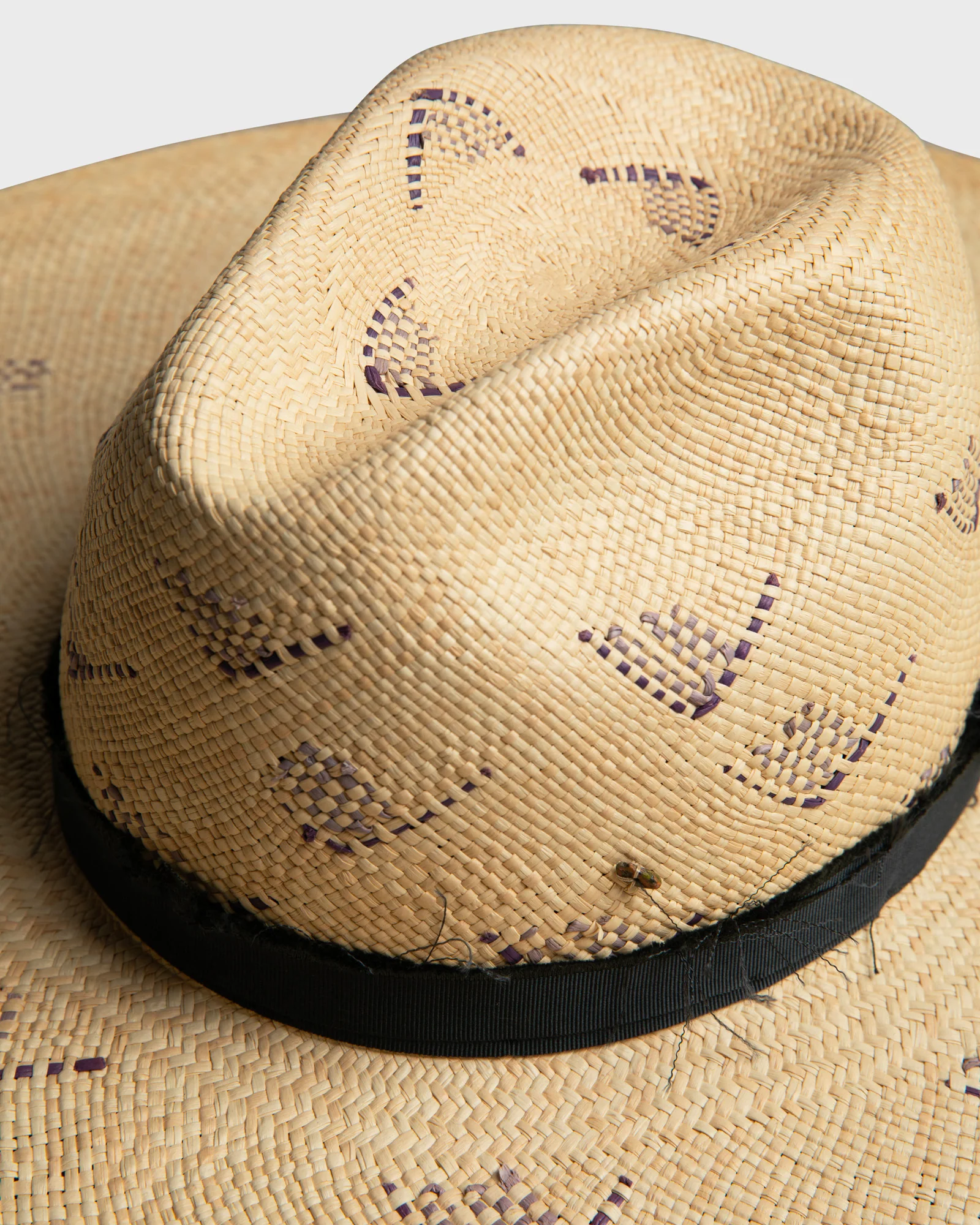 Masculine Panama Natural Blue Weave - Image 7