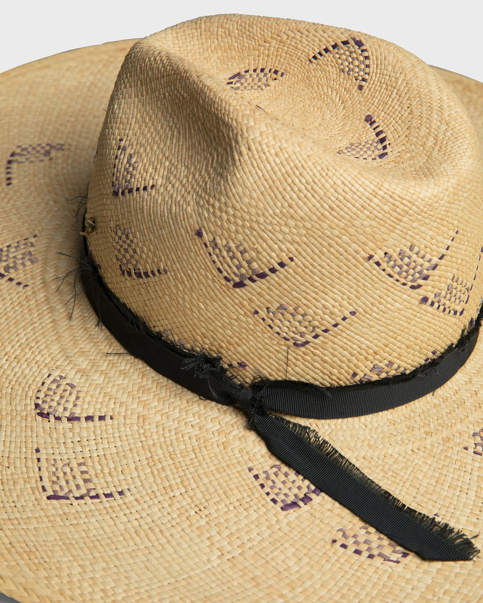 Masculine Panama Natural Blue Weave - Image 8